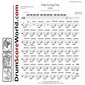 TOTO - Stop Loving You + Play-Along Track